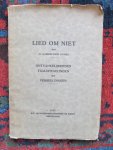 Kamerlingh Onnes, O. - LIED OM NIET Ontvankelijkheden, taalspiegelingen en verbeeldingen