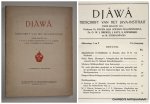 DJAJADININGRAT, HOESEIN (et al, eds.), - Djawa. Tijdschrift van het Java-Instituut. 11e jaargang, afleveringen 1 en 2 (Juli 1931).