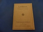 Joode, J.C. de (ed) - Landleven. Gedichten en proza-fragmenten, voor schoolgebruik verzameld door J.C. de Joode