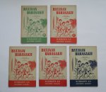 SASTRAWINATA, S. / NUR, B.M. - Batjaan Bahasaku. [Set van 5 delen: 1a t/m 3a].