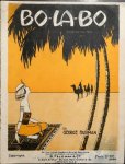 Fairman, George: - Bo-la-bo. Egyptian fox-trot [for piano]
