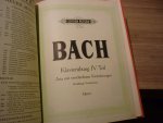 Bach; J. S. (1685-1750) - Drie Sonaten /  Klavierubung IV. Teil /  Capriccio; (Serie Klavierwerke - Czerny; Griepenkerl und Roitzsch)