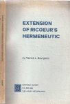 Bourgeois, Patrick L - Extension of Ricoeur's Hermeneutic
