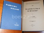 Oort, Dr. H. [Hoogleraar te Leiden] - Wat geloofden de Joden in den tijd van Jezus? [Geschriften uitgegeven vanwege den Nederlandschen Protestantenbond, VII.]