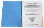  - Pamphlet. Noodtwendigh ende Levendigh Discours van eenighe gerouwe patriotten ende Lief-hebberen onzes Vaderlandts; over onsen droevigen ende periculeusen Staet, 1618, 24 pp.