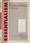Hallet, Garth L - Essentialism: A Wittgenstenian critique