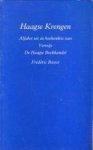 BASTET, FRÉDÉRIC - Haagse krengen. Alfabet uit de boekenkist van Verwijs De Haagse Boekhandel BASTET, FRÉDÉRIC - Haagse krengen. Alfabet uit de boekenkist van Verwijs De Haagse Boekhandel