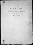 J. Stork - C.T. Stork in zijn leven en werken geschetst 1822-1895.