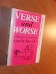 Silcock, Arnold - Verse and worse.  A private collection