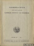 Diverse auteurs - Voordrachten gehouden voor het Koninklijk Instituut van Ingenieurs - Januari 1949 No. 1