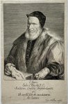 Muller, Jan (1571-1628) - Antique Engraving - Half-Length Portrait of Jodocus Buyck, burgomaster of Amsterdam - J. Muller, published 1588-1628, 1 p.