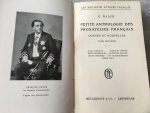 G. Walch - Les Meilleurs auteurs Francais; Petit Anthologie des prosateurs Francais, Contes et Nouvelles