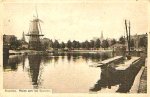  - HAARLEM, Molen aan het Spaarne, ansichtkaart periode 1900-1925