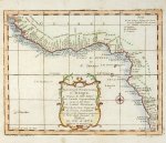 Prevost d'Exiles / Bellin, Jacques Nicolas - Carte De La Coste Occidentale D'Afrique