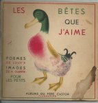 Louv'a (tekst) & H. Guertik (illustraties) - Les bêtes que j'aime