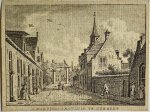 J. Bulthuis, K.F. Bendorp - Antieke prent: 't Martini-Gasthuis te Utrecht.