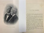 GOEDHART, G.J.D.C., - J.C. van Marken. Mannen en vrouwen van beteekenis in onze dagen.