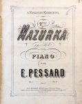 Pessard, Émile: - 2ème. mazurka en sol pour piano, op. 7