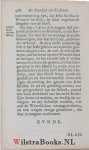 Fleury, Claude, - De Zeeden der Israeliten ten voorbeelde eener volmaakte Republyk Ontworpen. En door hoedanigen Opgang den Kerkelyken Staat der Kristenen, Den Ondergang van 't Joods Gemeenebest verhaast heeft. In 't Frans beschreeven door den Heer Fleuri. En o...
