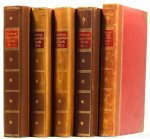 PLATO - Platons ausgewählte Werke in fünf Bänden. Deutsch von Schleiermacher. Complete in 5 volumes.