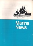 red - Marine News, Journal of the World Ship Society. Vol. XXXI, complete jaargang 12 nrs.