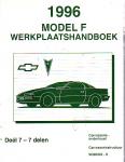 General Motors - 1996 Pontiac Firebird en Chevrolet Camaro werkplaatshandboek deel 1 van 7