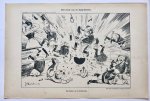 Braakensiek, Johan (1858-1940) - [Original lithograph/lithografie by Johan Braakensiek] Het einde van de Zaak-Dreyfus, 4 Juni 1899, 1 pp.