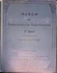 Kramer, J.G. - Album der vaderlandsche geschiedenis: 2e deel: de Tachtigjarige Oorlog