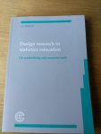 Bakker, Arthur - Design research in statistics education on symbolizing and coputer tools  (Ontwikkelingsonderzoek in het statistiekonderwijs; over symboliseren en computertools