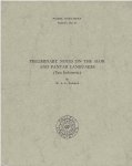 STOKHOF, W.A.L. - Preliminary Notes on the Alor and Pantar Languages (East Indonesia).