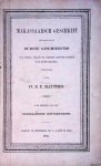 Matthes, Dr. B.F. - Makassaarsch geschrift bevattende de oudste geschiedenis van Gowa, Tallo en eenige andere rijken van Zuid-Celebes