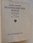 Spranger, E. vert. [uit het Duits] door J.L. Gunning. - Psychologie der jeugd.