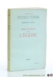 Lubac, Henri de. - Méditation sur l'Église. Troisième édition revue.