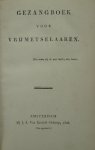 W. Holtrop - Gezangboek voor vrijmetselaaren