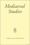 MS - Mediaeval Studies 85(2023, publ. 2024)