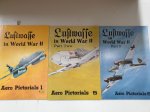 Feist, Uwe: - Luftwaffe in World War II. Hier Part 1-3 komplett ! - (Aero Pictorials 1 / 5 und 6)