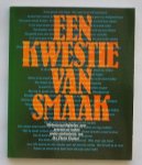 TITULAER, CHRIET (RED.), - Een kwestie van smaak.