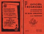 (BEATRIX, Prinses) - Officiëel programma van de feestelijkheden ter gelegenheid van de Blijde Gebeurtenis in ons Vorstenhuis. Een nieuwe Oranje-appel wordt toegevoegd.