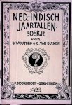 Wouters, D. & G. van Duinen - Nederlandsch-Indisch jaartallenboekje