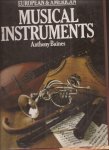 Baines, Anthony - European and American musical instruments