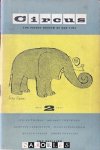  - Circus. The pocket review of our time. Volume 1, number 2 may 1950