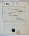 SCHEPMAN, SCHADEE - [Manuscript 1798] Brief van H. Schepman, dd. ‘s Hage 1798, aan Mr H.A. Schadee te Rotterdam, manuscript, 2 p.