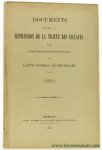 (Collectif) (Ministère des Affaires Etrangères) - Documents relatifs à la répression de la traité des esclaves publiés en exécution des articles LXXXI et suivants de l'Acte Général (de la Conférence) de Bruxelles, 1903.