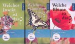 Bellmann, Heiko & Wolfgang Dreyer & - 3x Kosmos-Naturführer Basics: Welches Insekt ist das?; Welcher Schmetterling ist das?; Welche Blume ist das? (3 volumes) Bellmann, Heiko & Wolfgang Dreyer & - 3x Kosmos-Naturführer Basics: Welches Insekt ist das?; Welcher Schmetterling ist das?; Welche Blume ist das? (3 volumes)