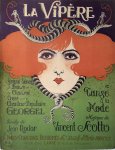 CLÉRICE FRÈRES - La Vipère Vintage illustrated sheet music - 1921