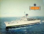 Safmarine - Brochure Safmarine S.A. Vaal Safmarine presents South Africa's First Mailship