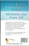 Bridges, Charles|Wycliffe, John - 2 stuks voordeel: 1x Meditaties over Psalm 119; 1x Een solide bouwwer- (uit de serie Graankorrels)