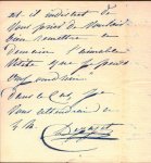 Déjazet, Virginie (1797-1875): - [Lettre autographe signée]