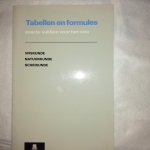 diverse auteurs - Tabellen en formules,exacte vakken voor het mto. Wiskunde natuurkunde scheikunde