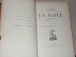 Ledrain, E. - La Bible. Traduction nouvelle d'apres les textes Hebreu.